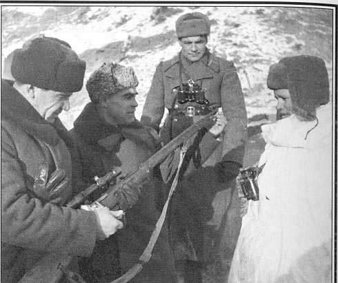 Солдаты ВОВ №1 - Снайпер РККА в осеннем камуфляже, 1941-1945 гг.