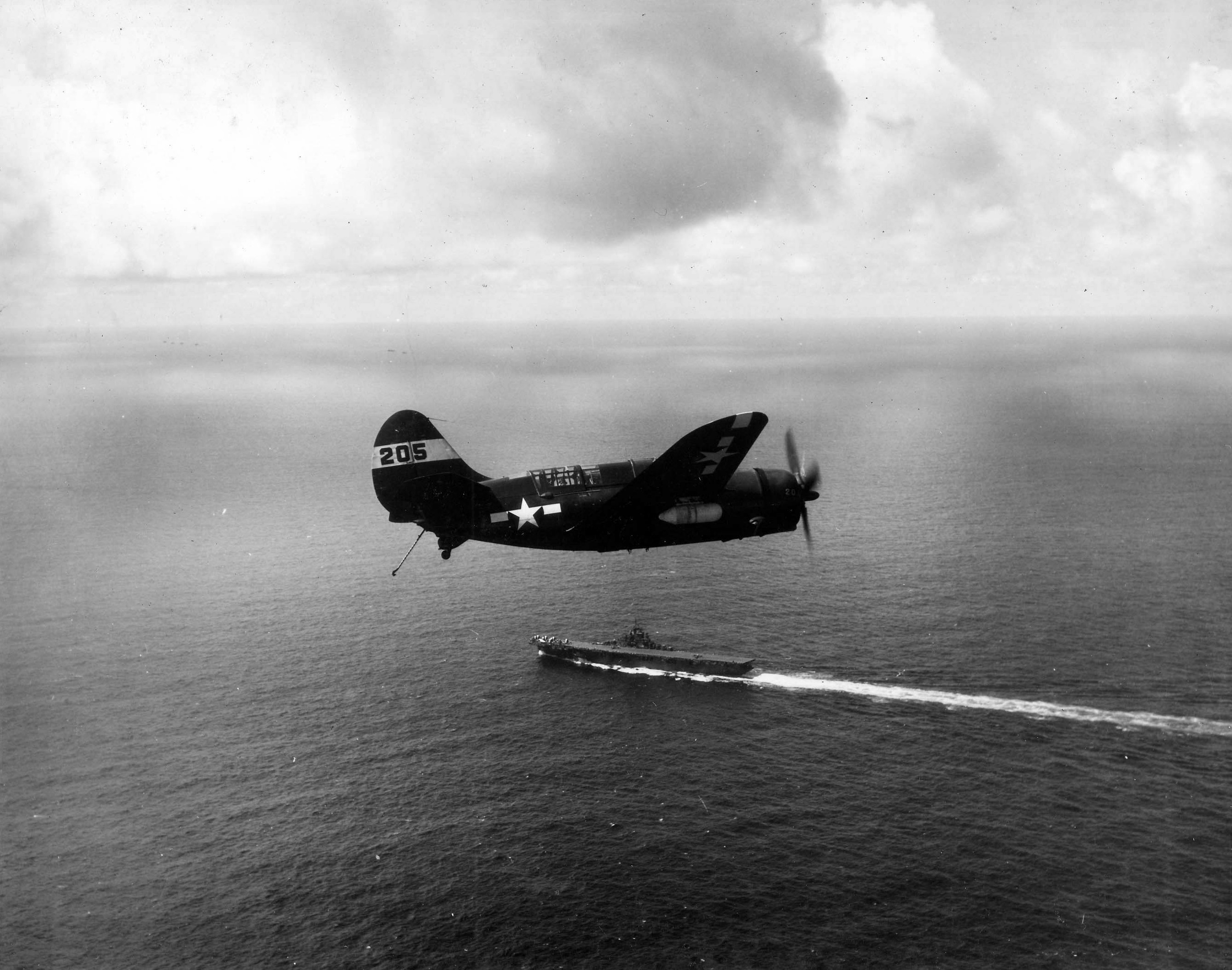 SB2C-4_over_USS_Wasp_CV-18_1945.jpg