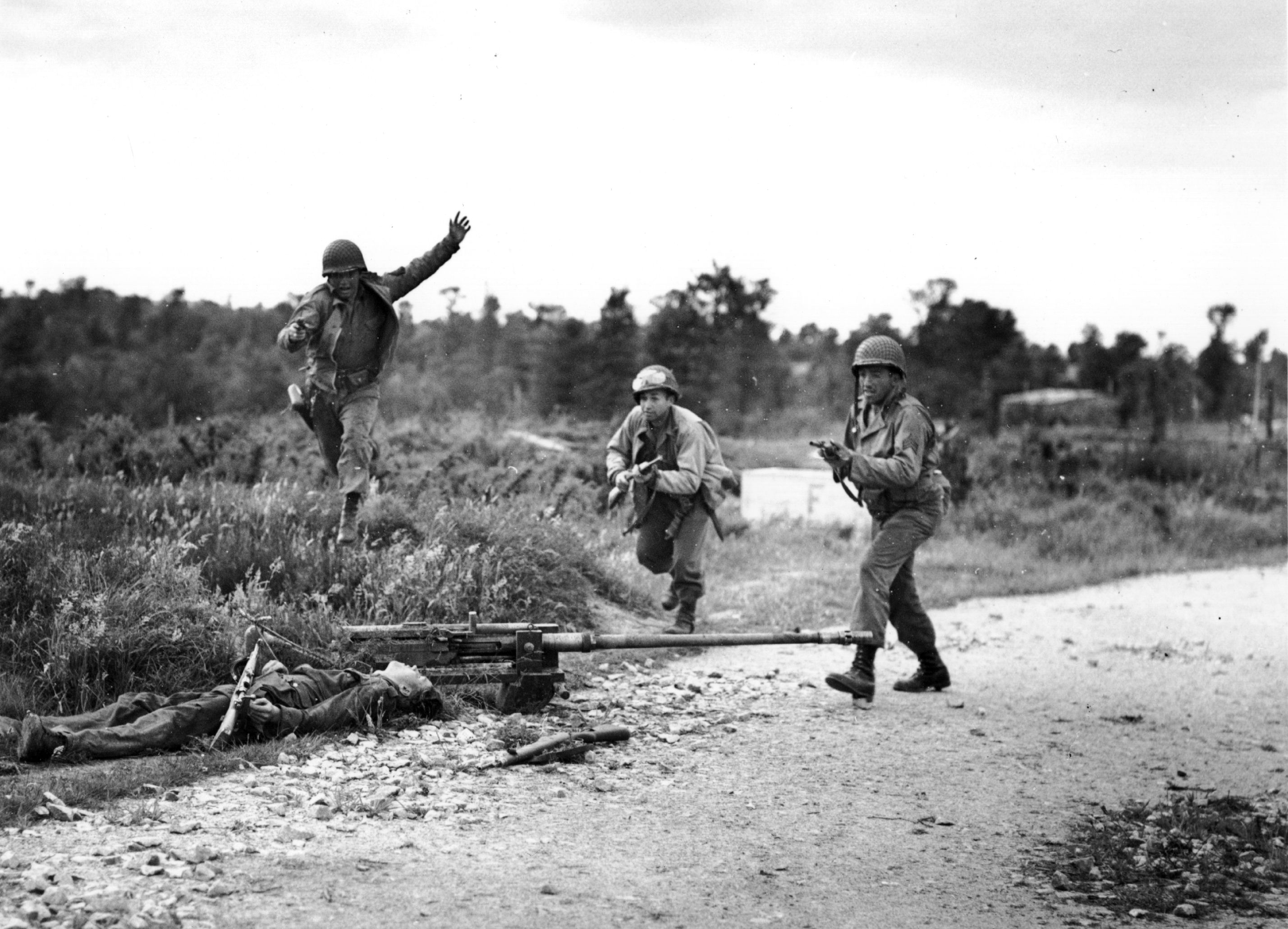 Французские солдаты второй мировой войны 1944