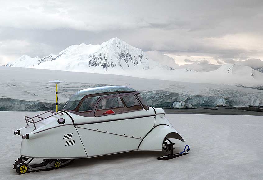 РЎРЅРµРіРѕС…РѕРґ BMW Schneekrad 1936