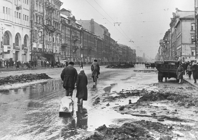 Страшные фото блокадного ленинграда