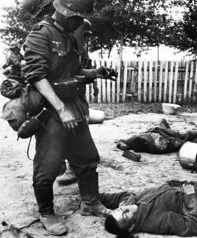 Редкие фото немецких солдат