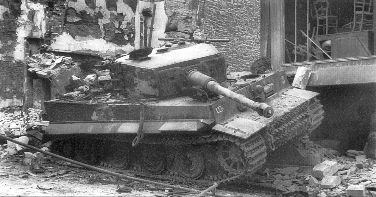 Танк тигр 101-го тяжёлого танкового батальона СС