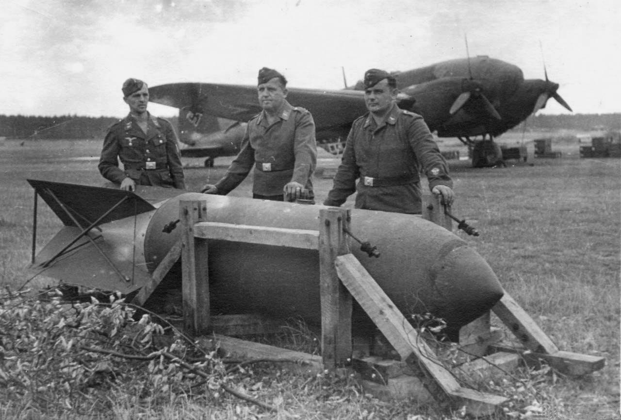 Авиабомбы Люфтваффе второй мировой войны