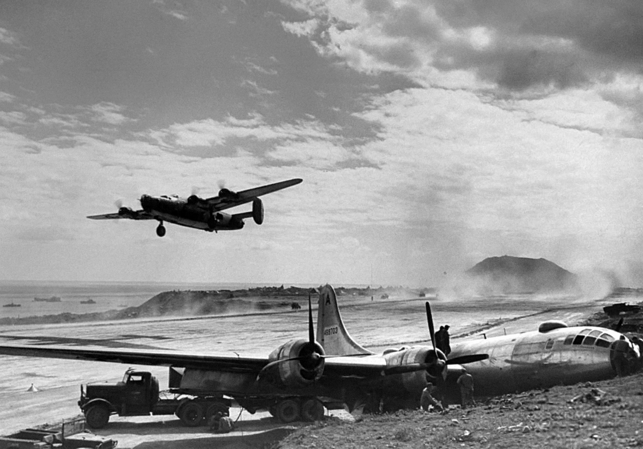 США бомбардировщик б-29 вторая мировая война