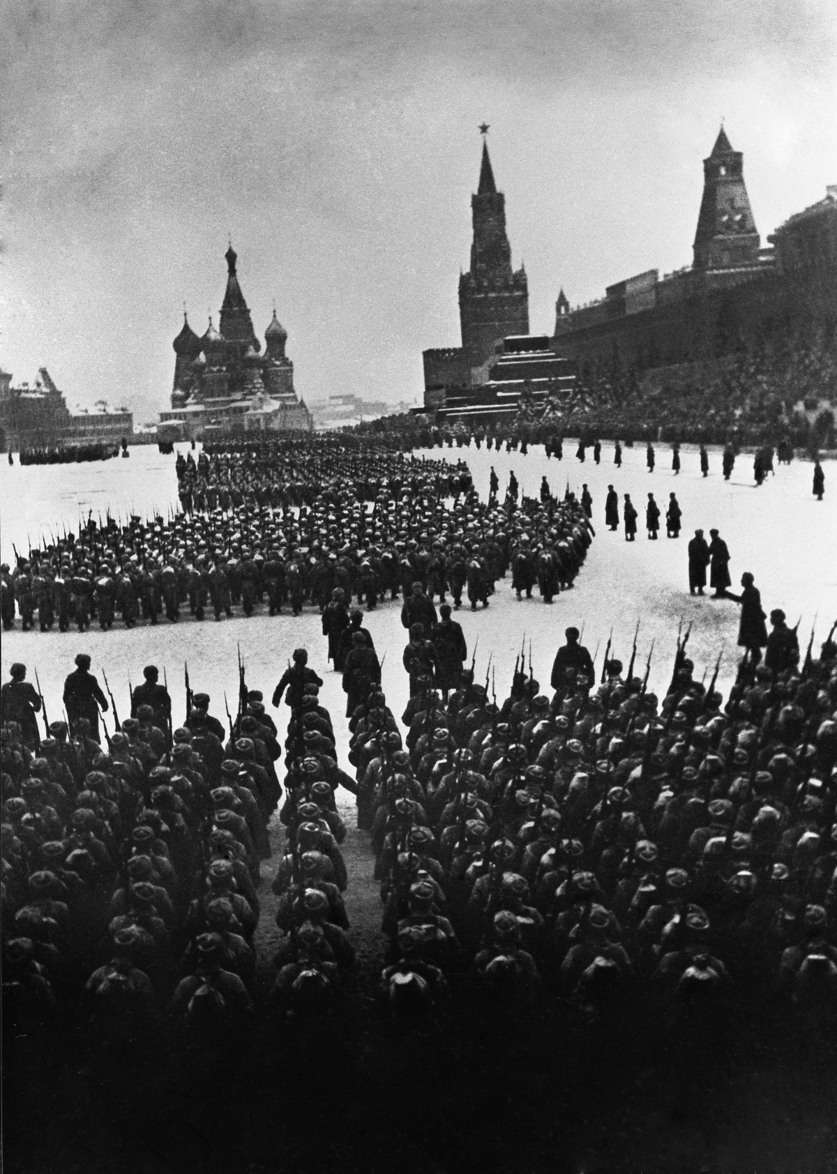 парад красной площади 7 ноября 1941 года