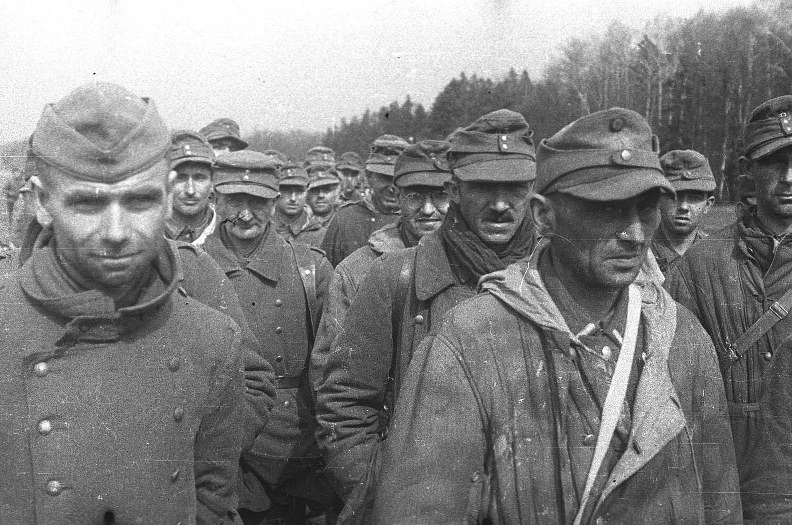Редкие фото немецких солдат