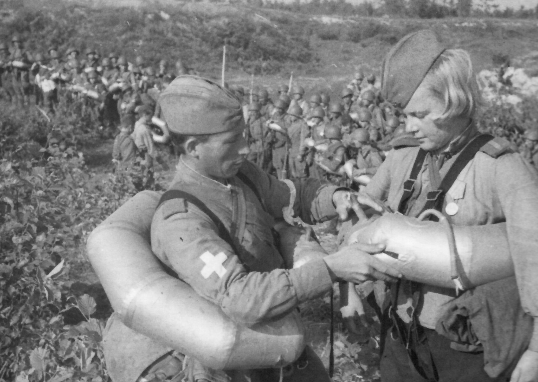 Женщины на войне 1941-1945 в бою