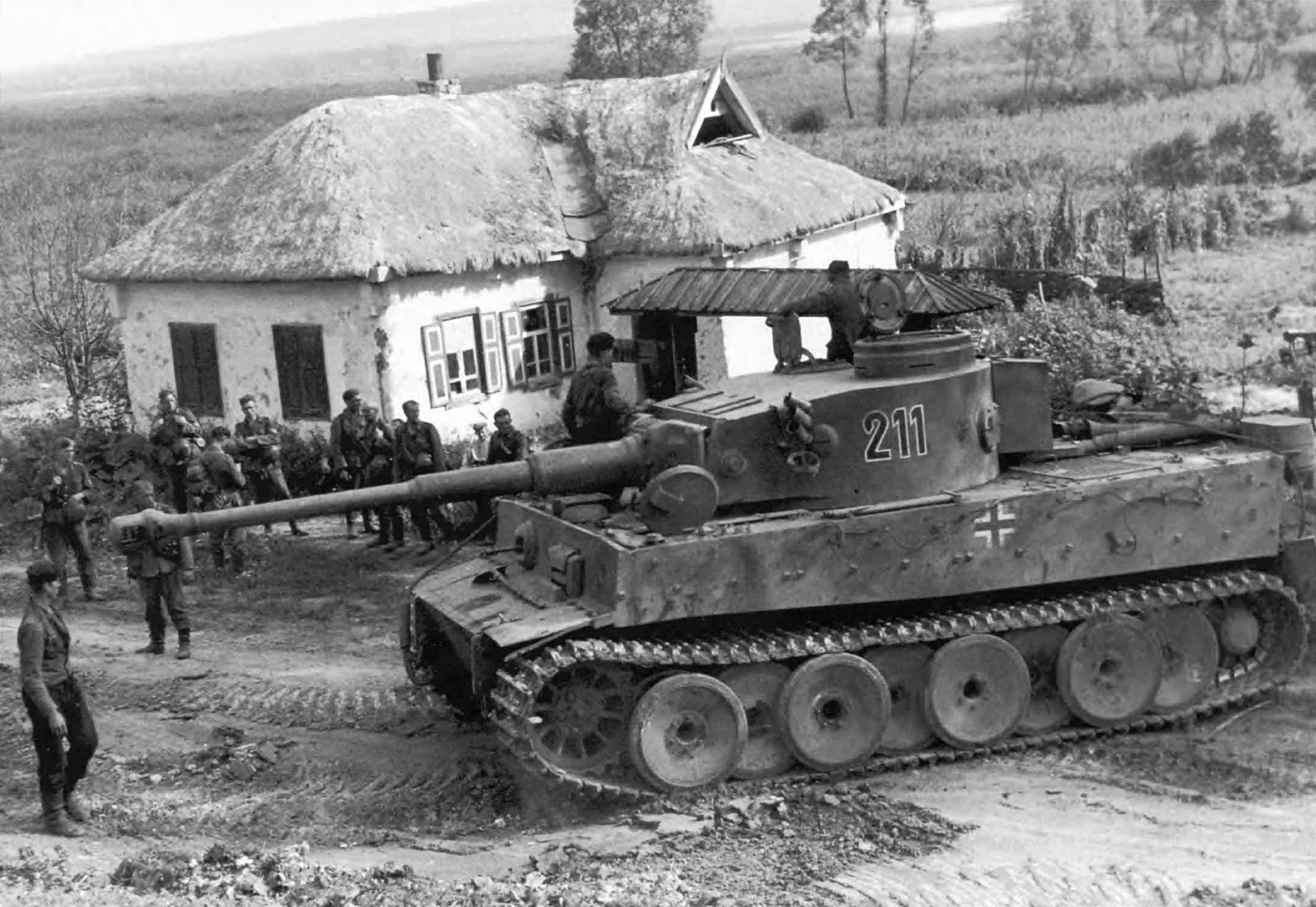 Как советские солдаты захватили первый танк «Тигр», и почему его прозвали «Слон»