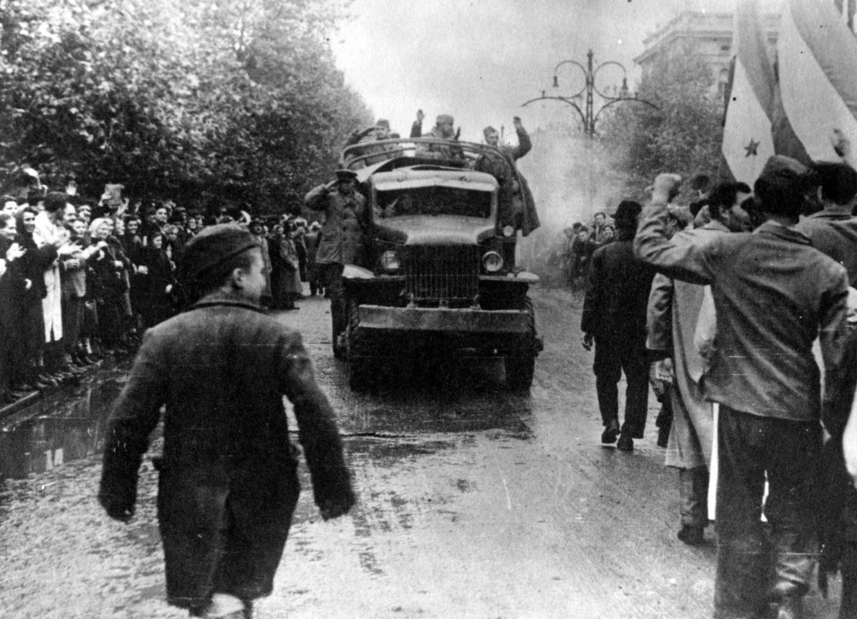 Прорыв в столицу югославии белградский