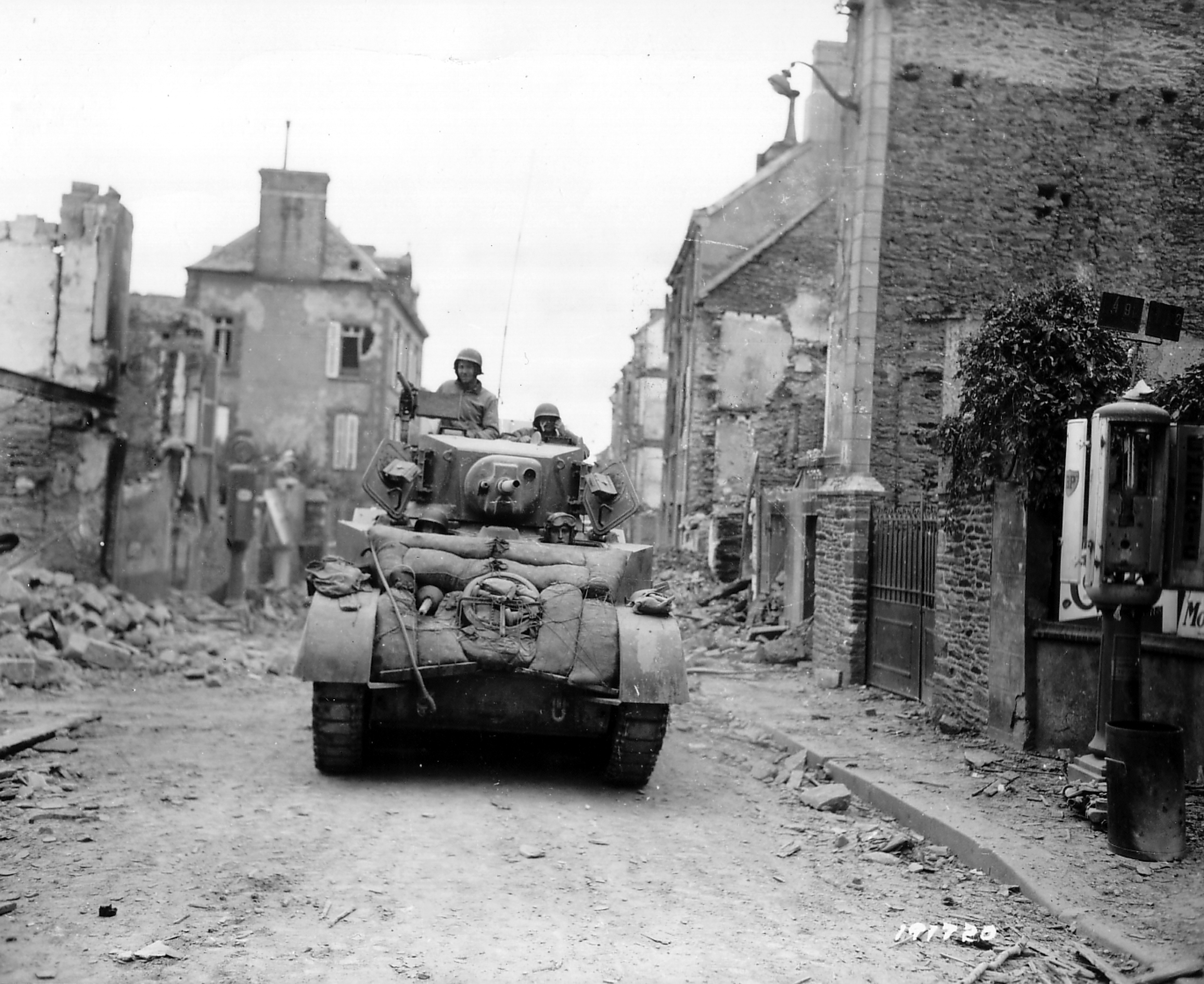 Американские танки Нормандия 1944