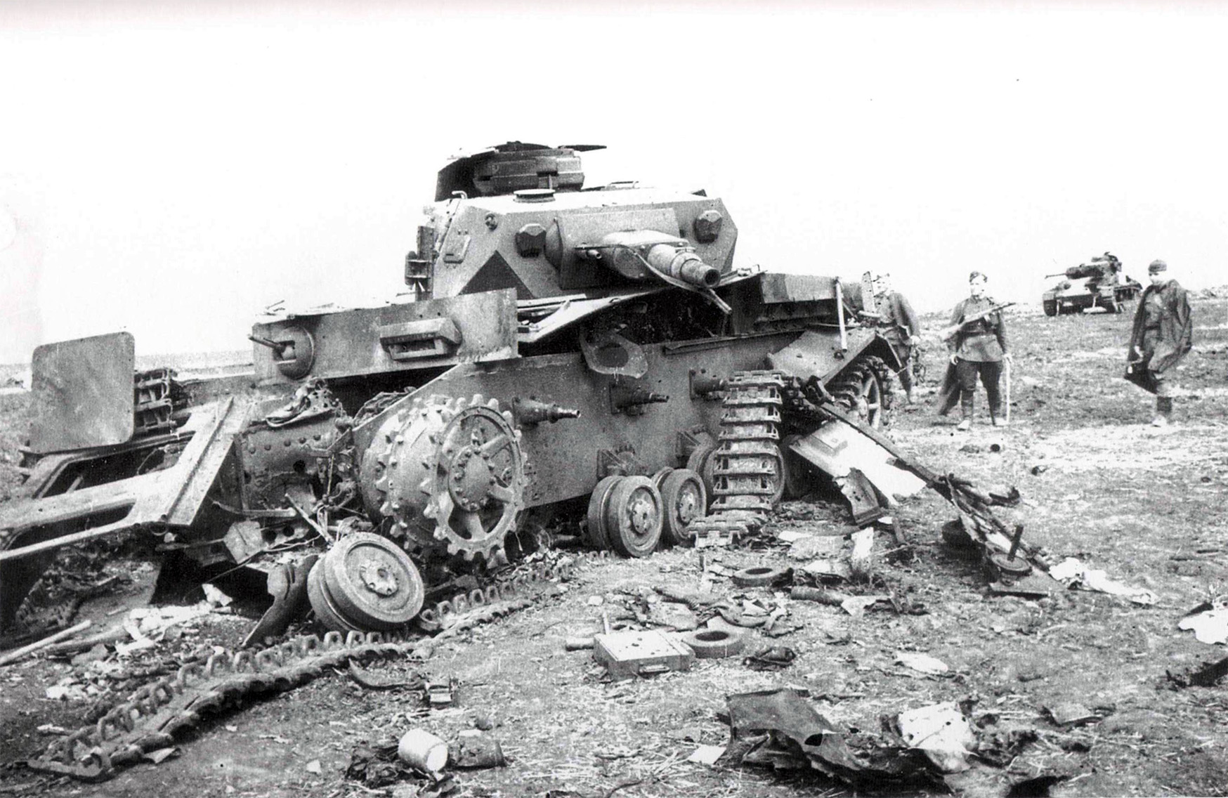 Подбитые танки второй мировой войны