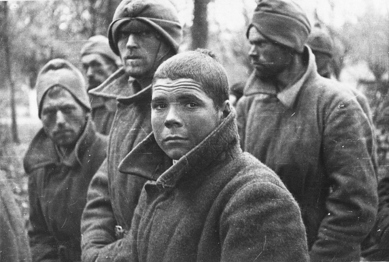 Пленные красноармейцы 1941 унтерменш