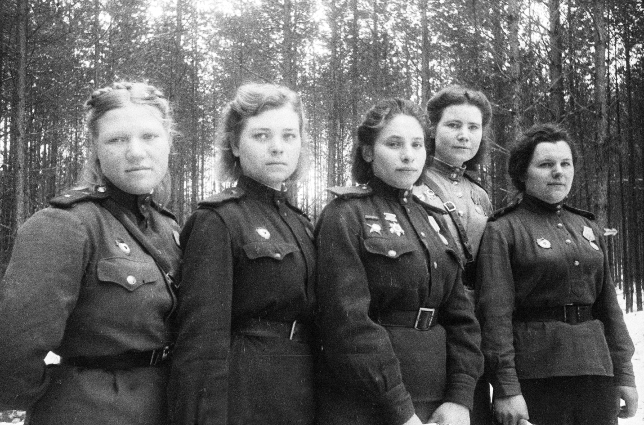 Великие женщины отечественной истории. Женщины-солдаты 1941.
