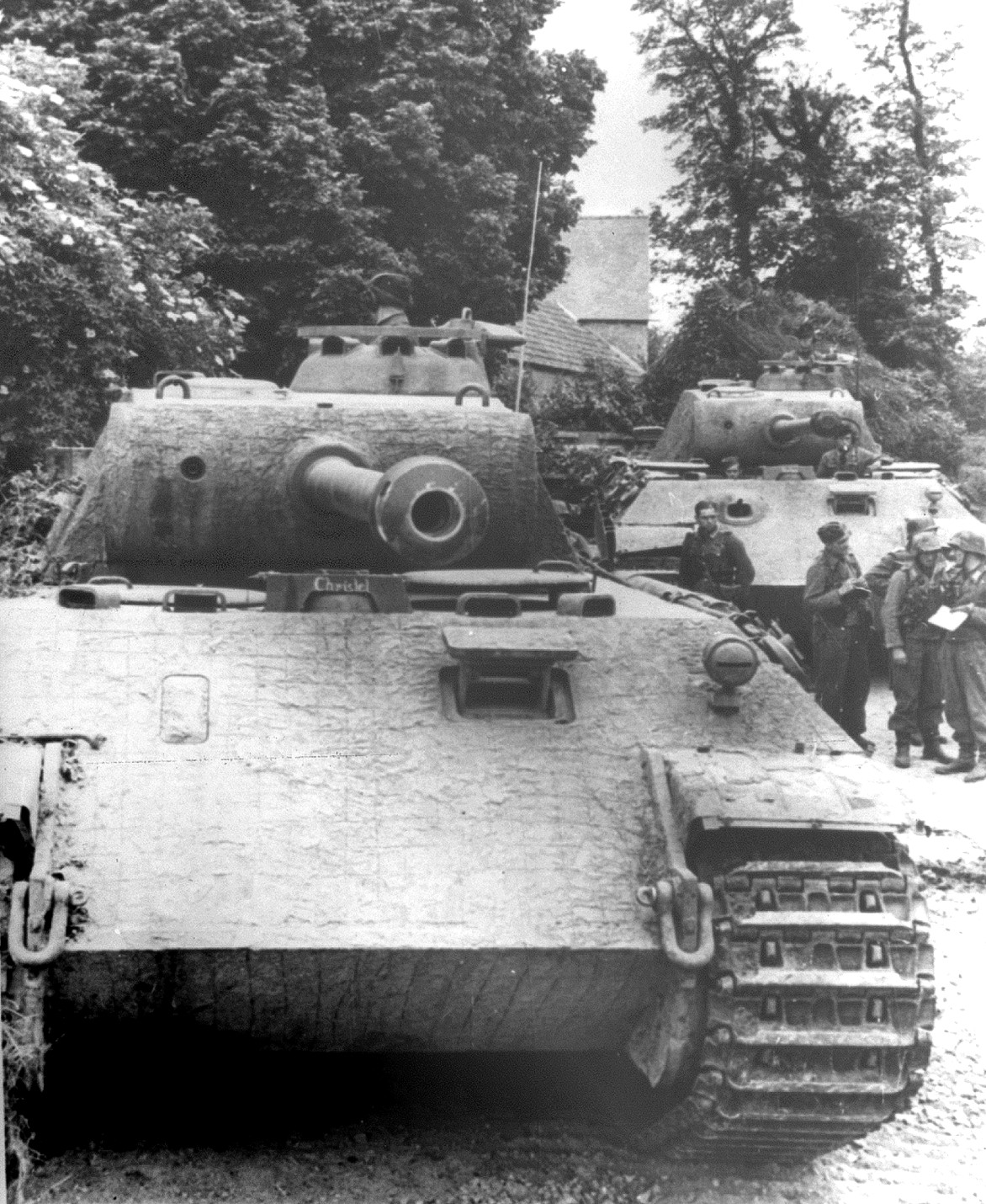 Танк пантера вермахта. Танк пантера в Нормандии 1944. Panzer v пантера Ausf. G 1944. Пантера танк 5 танковой дивизии.
