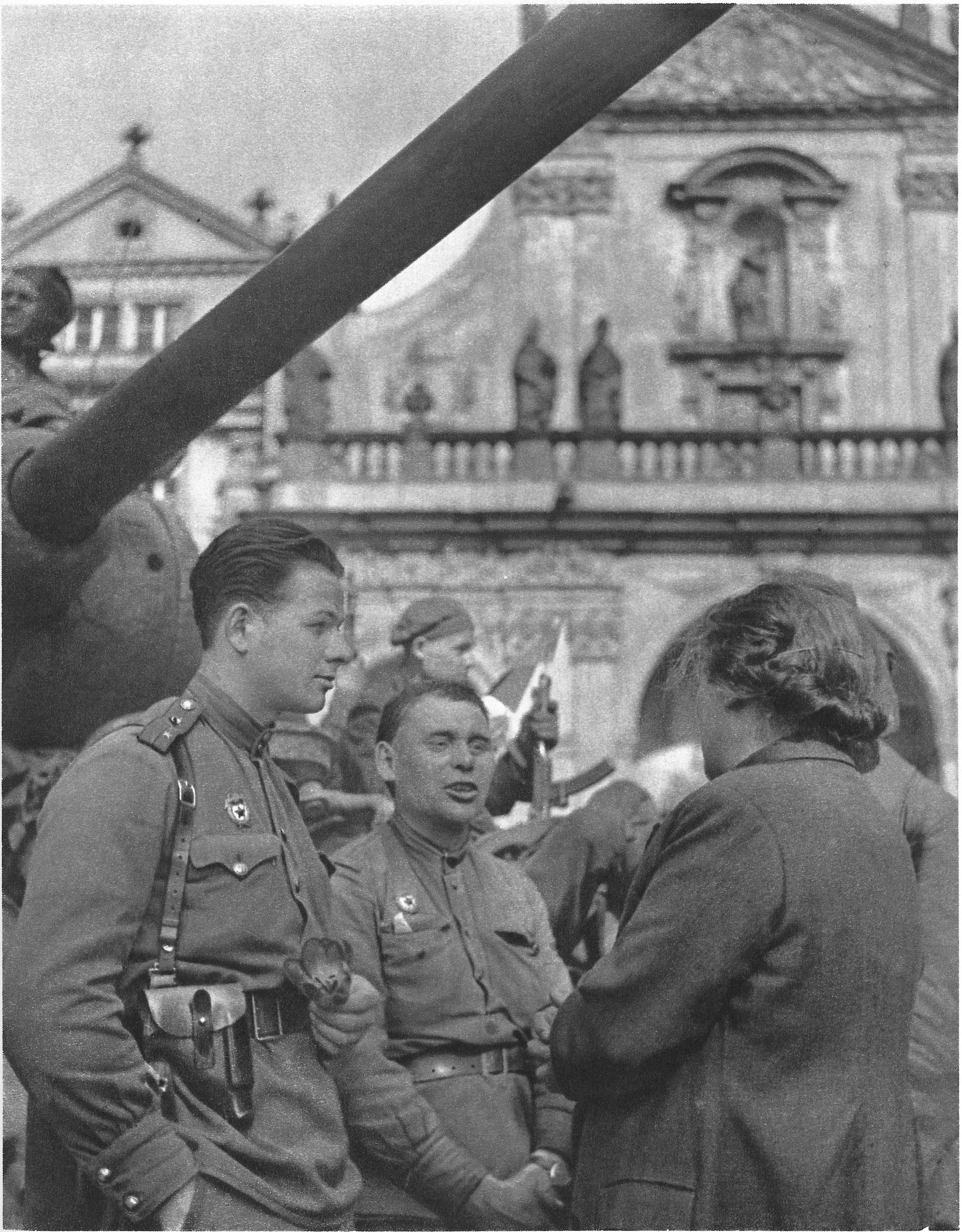 Освобождение Праги 1945 красная армия