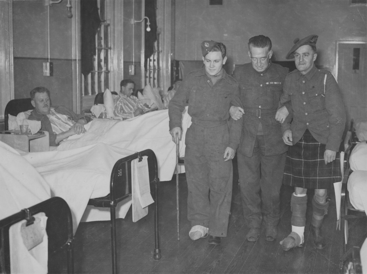 Немецкий госпиталь в 1945 году