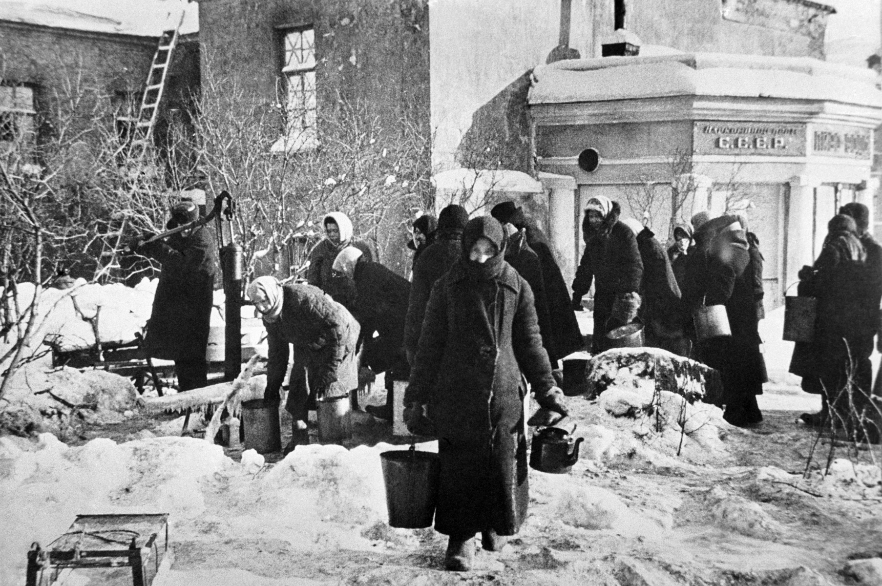 Голод во время блокады. Ленинградская блокада 1941.