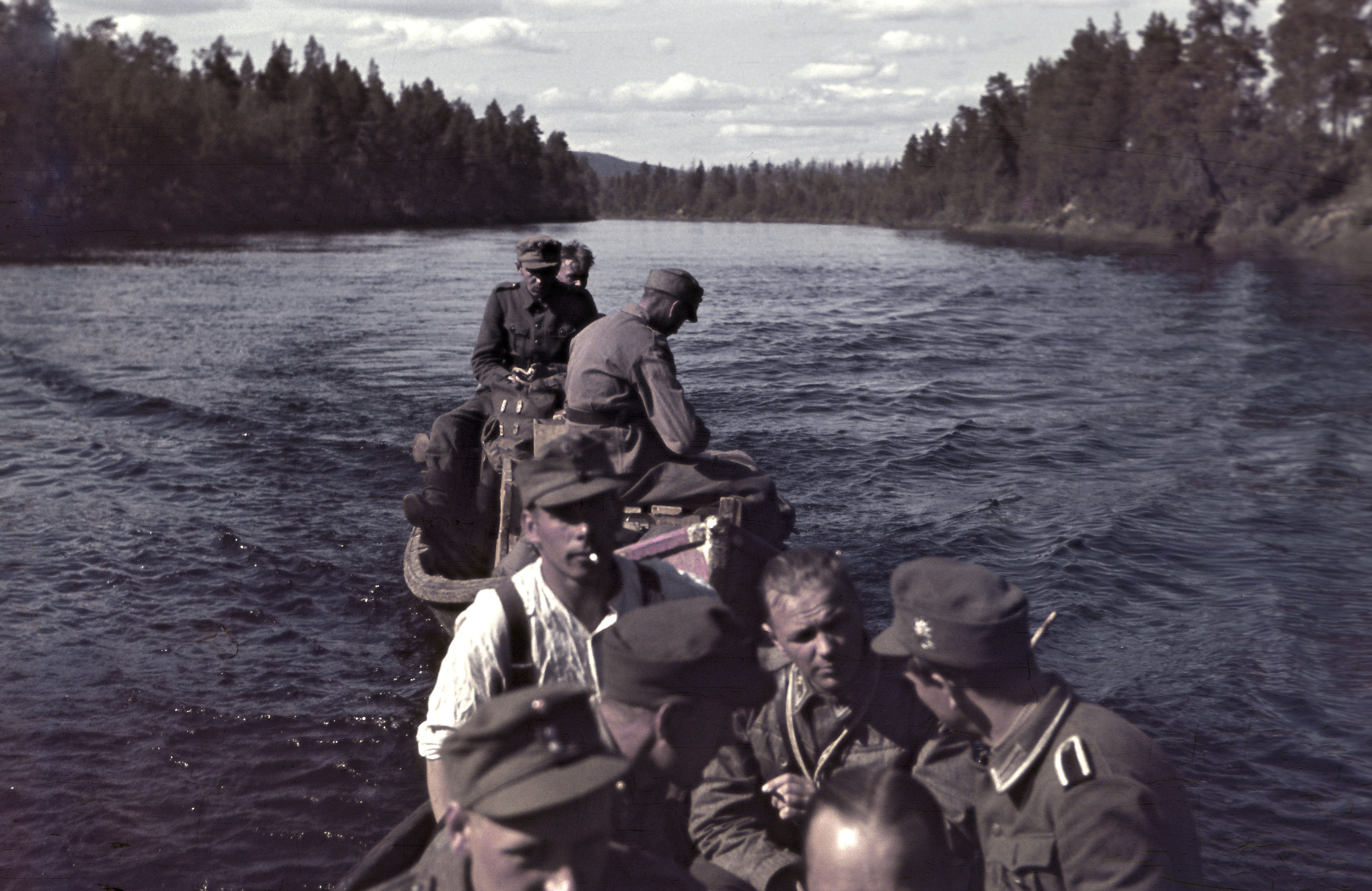 Финские солдаты в Карелии