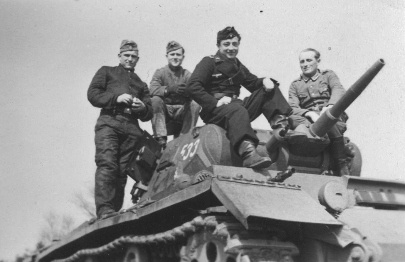 Танковый экипаж танковой дивизии Германии