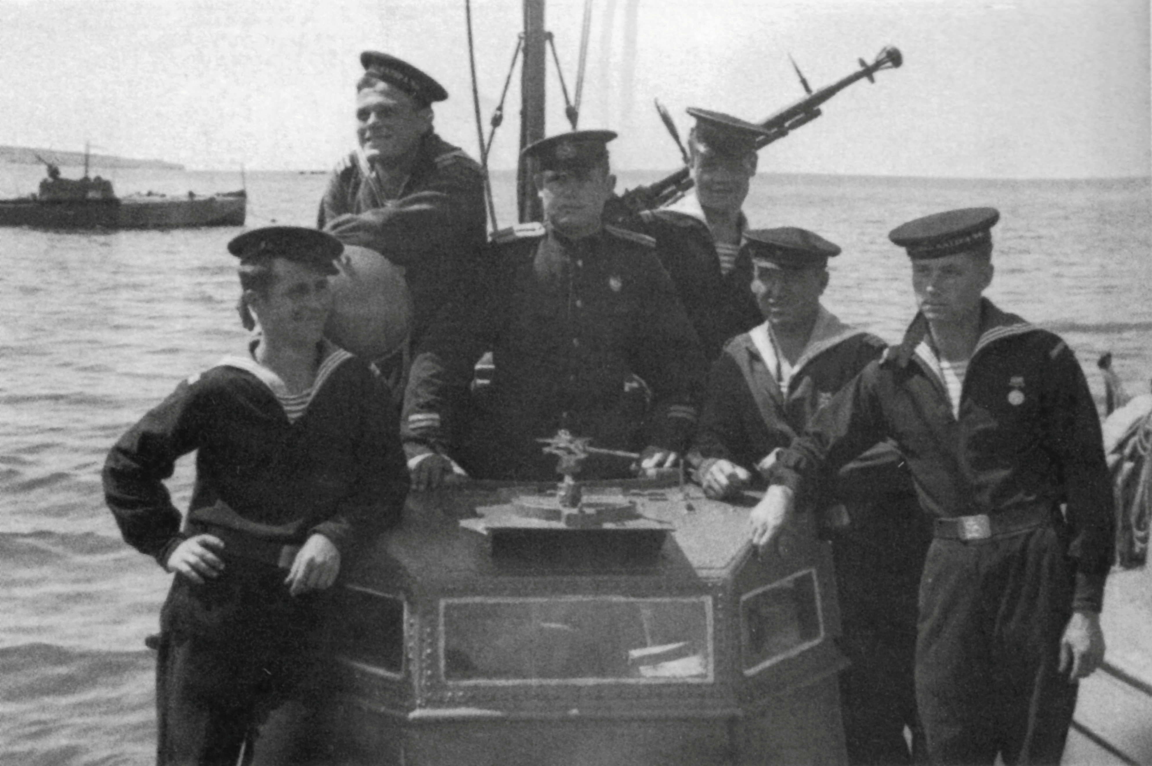 Экипаж торпедного катера в 1941-1945