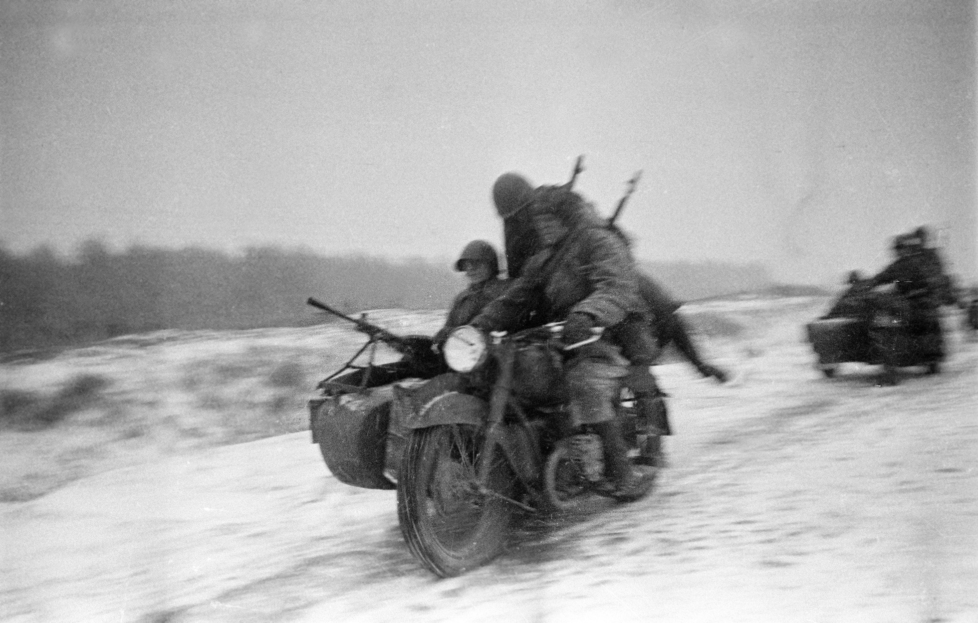 Мотоциклы в РККА 1941