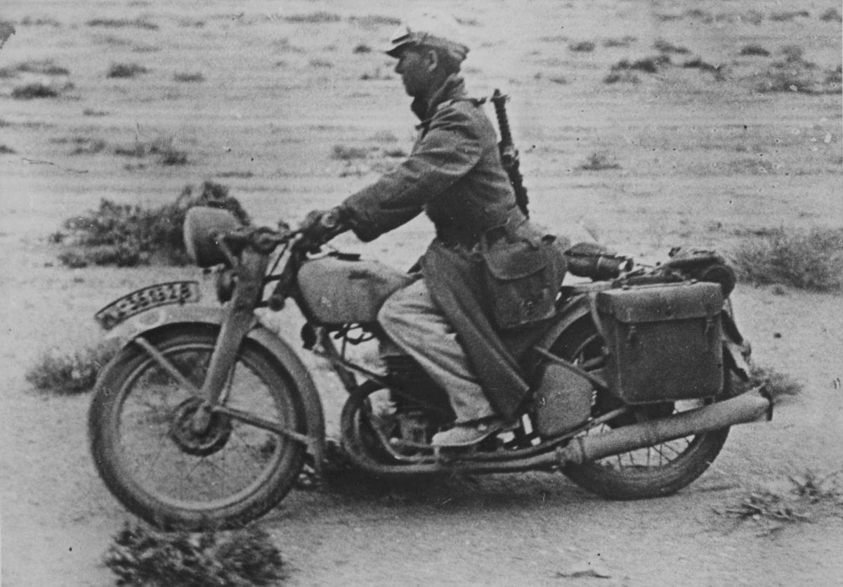 Triumph 1940 мотоцикл Вермахт