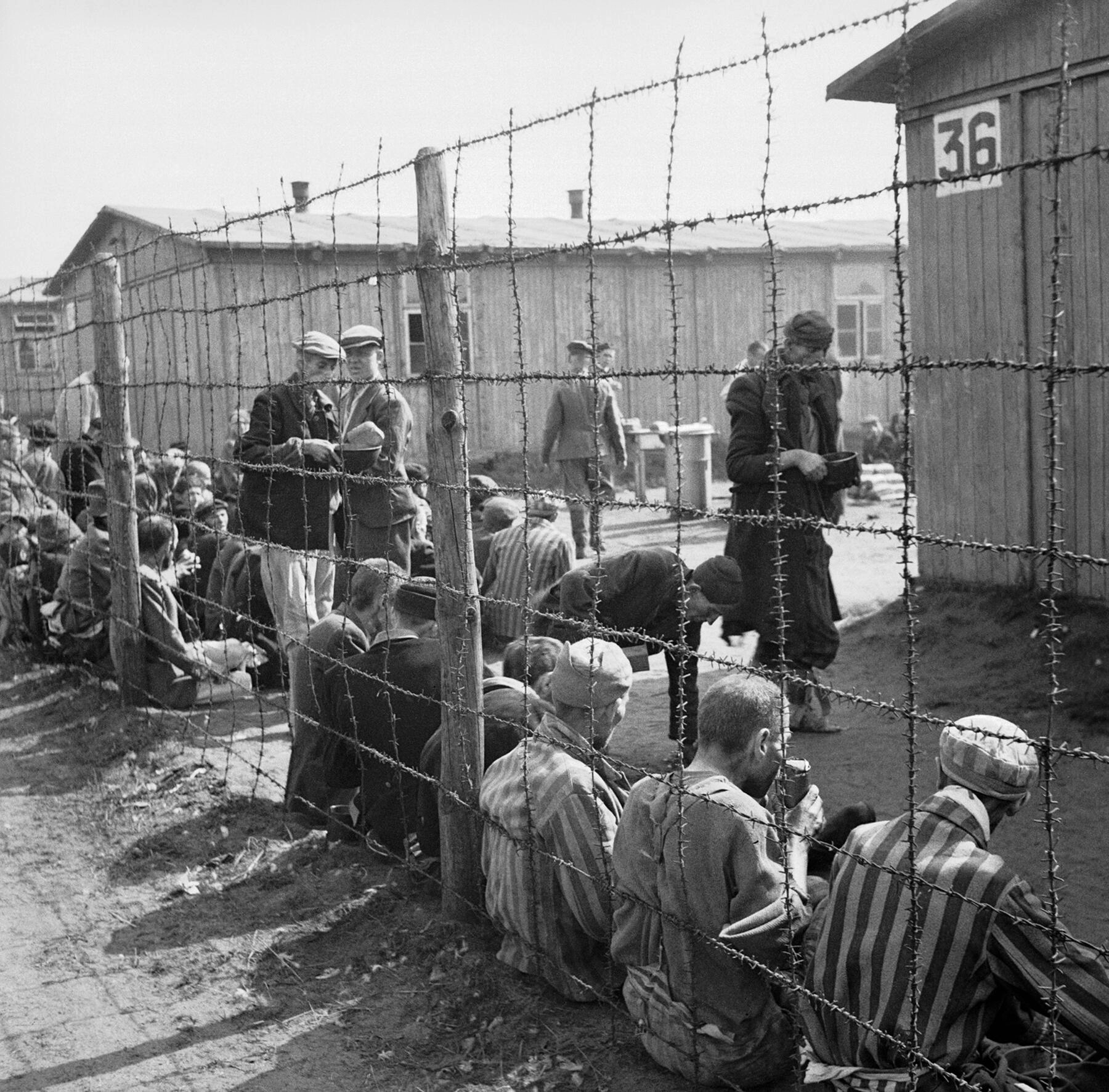 Бельзен концентрационный лагерь
