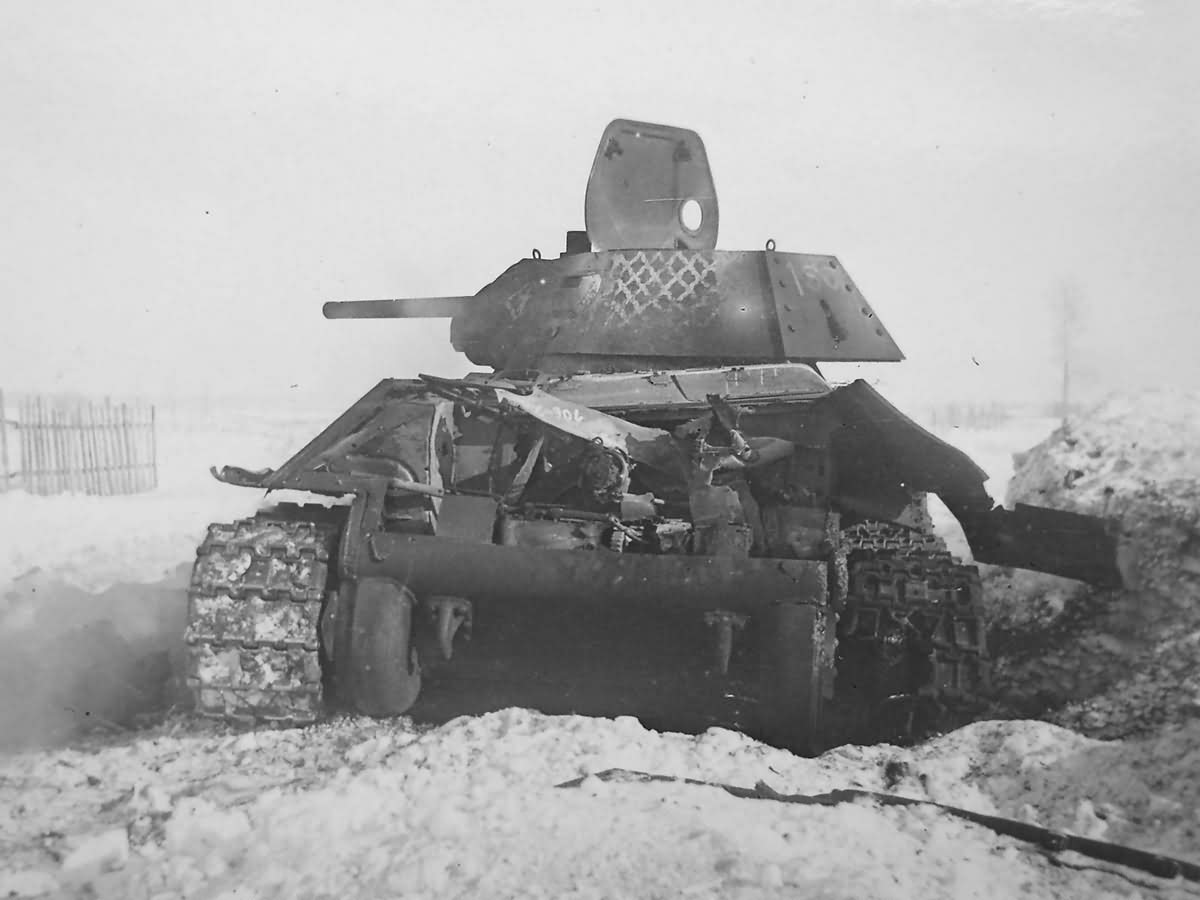 Подбитые советские танки. Танки ВОВ т34. Т 34 76 подбитый.