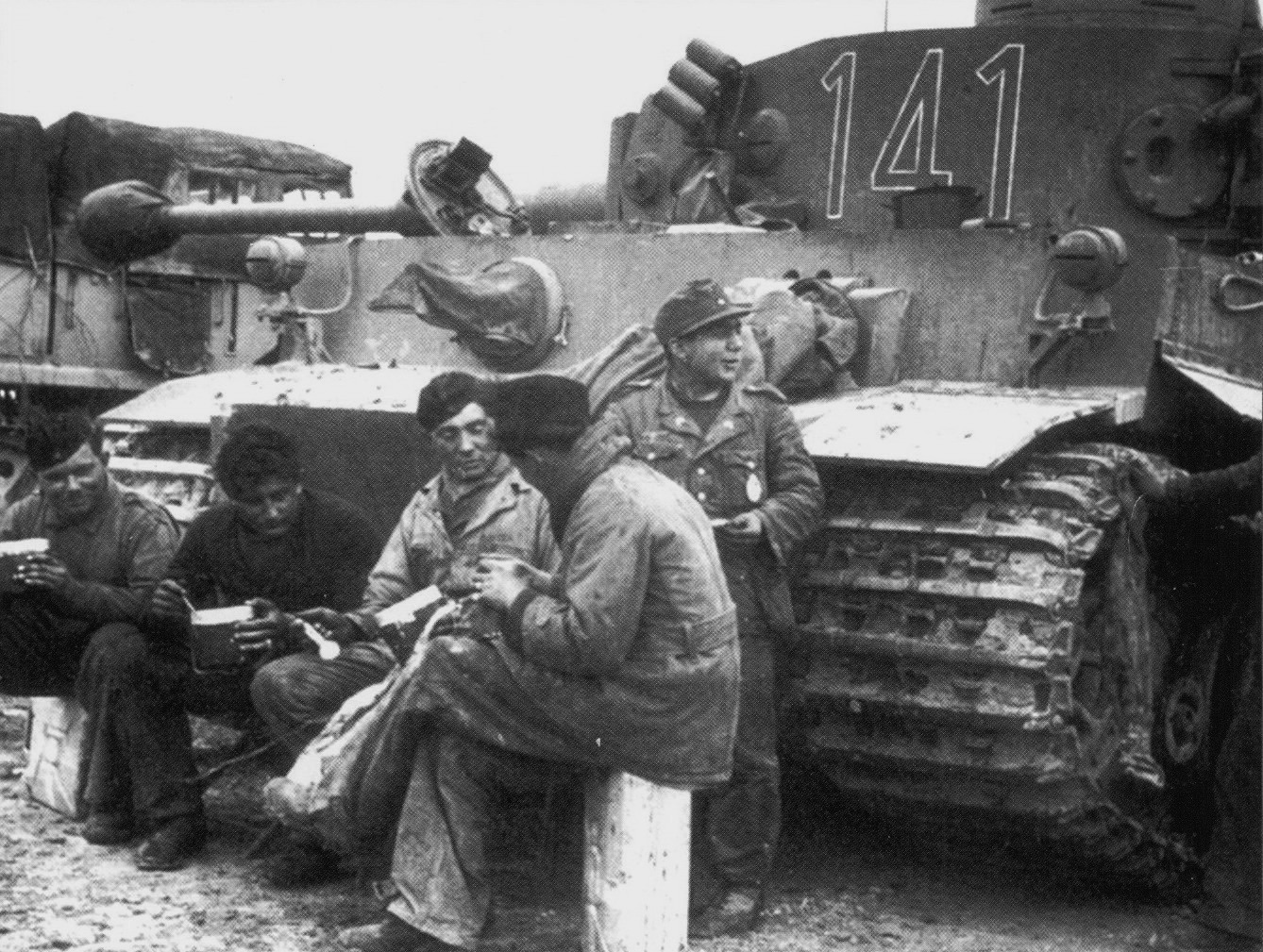 Танк «тигр» в Тунисе, 1943