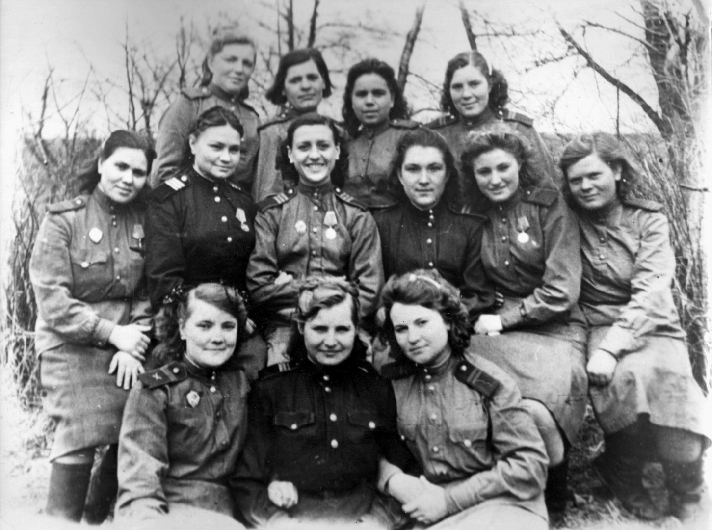 Женщины зенитчицы во время Великой Отечественной войны