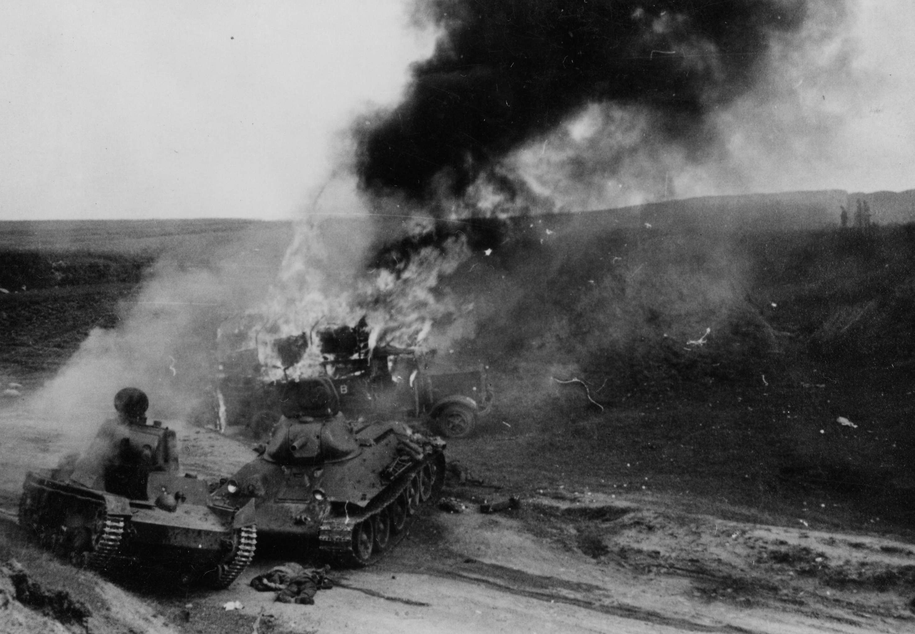 Подбитые немецкие танки лето 1941