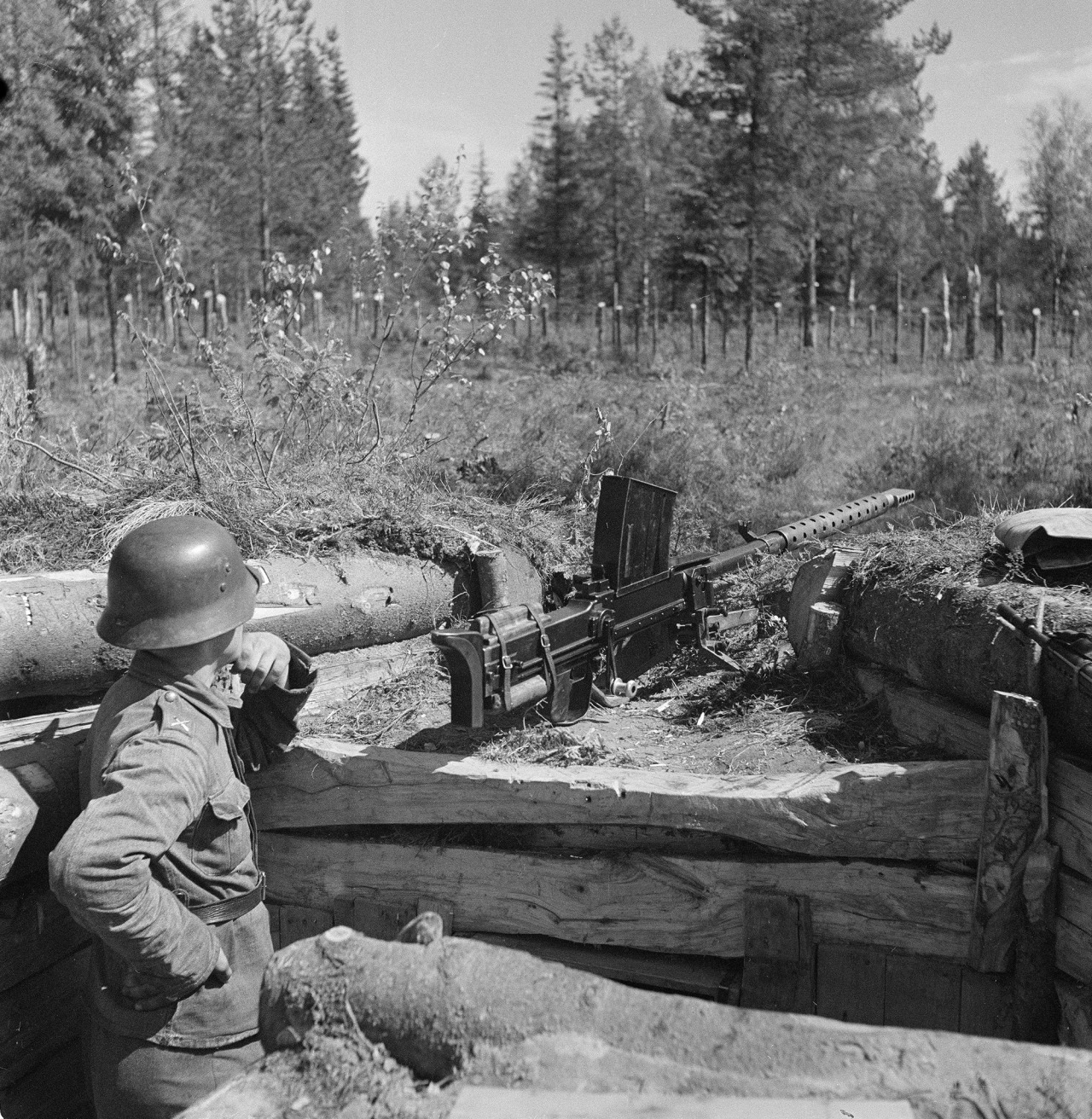 Финский захват. Финское 20-мм противотанковое ружье Lahti l-39. Финское противотанковое ружьё Лахти. Советско финский фронт 1941-1944.