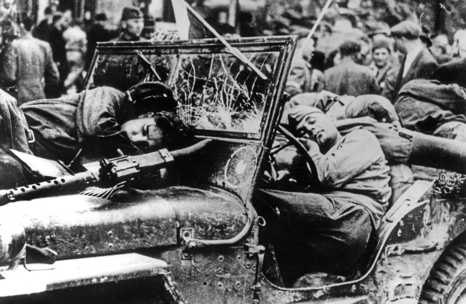 Спящие советские солдаты