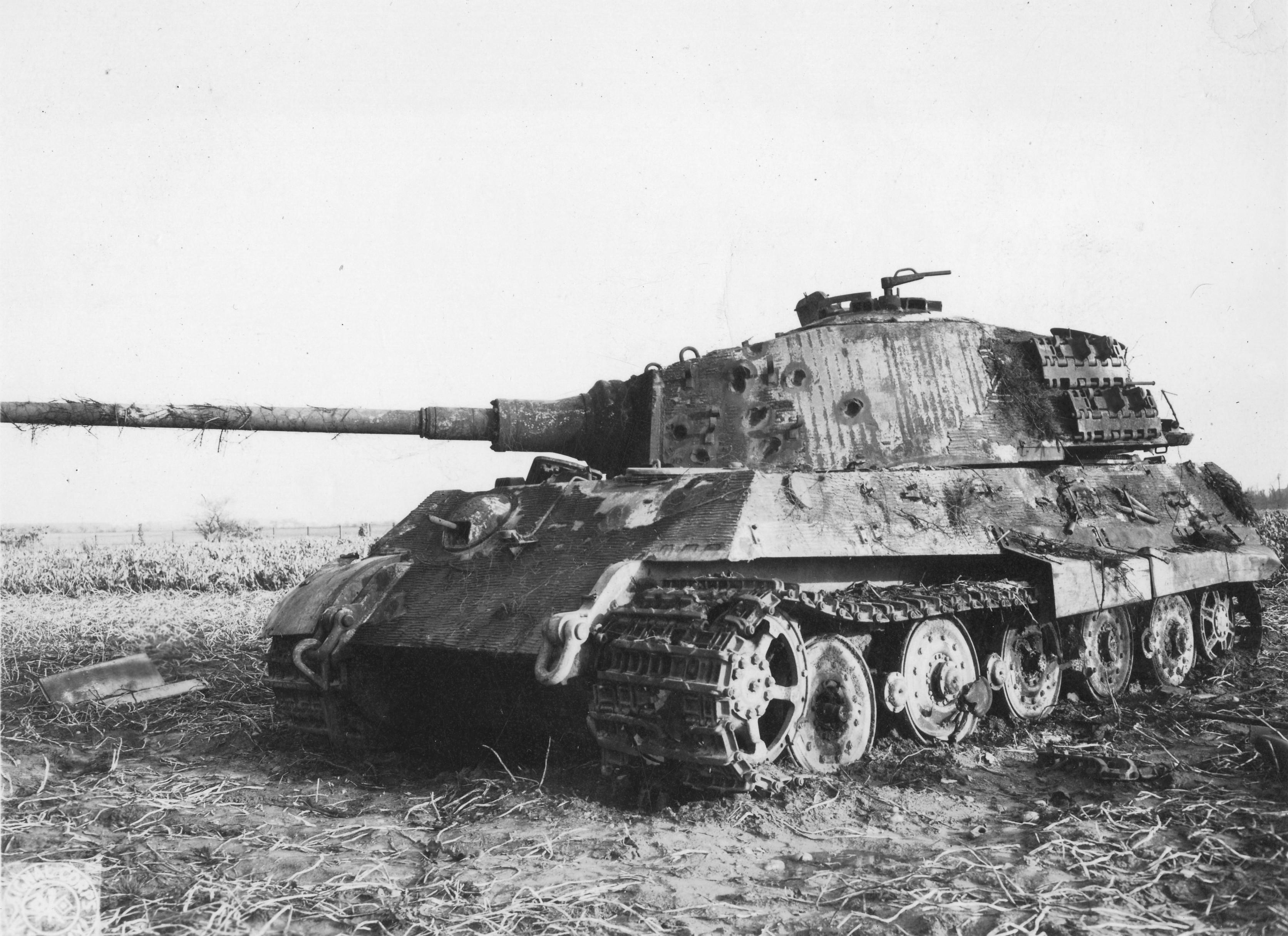 Красные немецкие танки