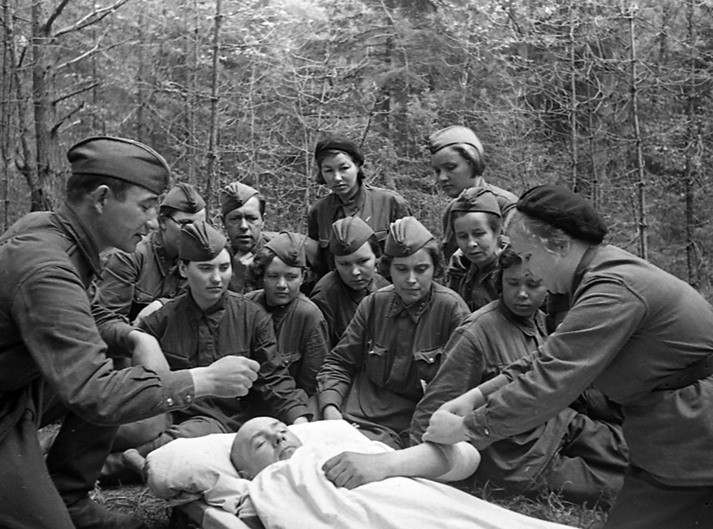 Полевой госпиталь Великой Отечественной войны 1941-1945