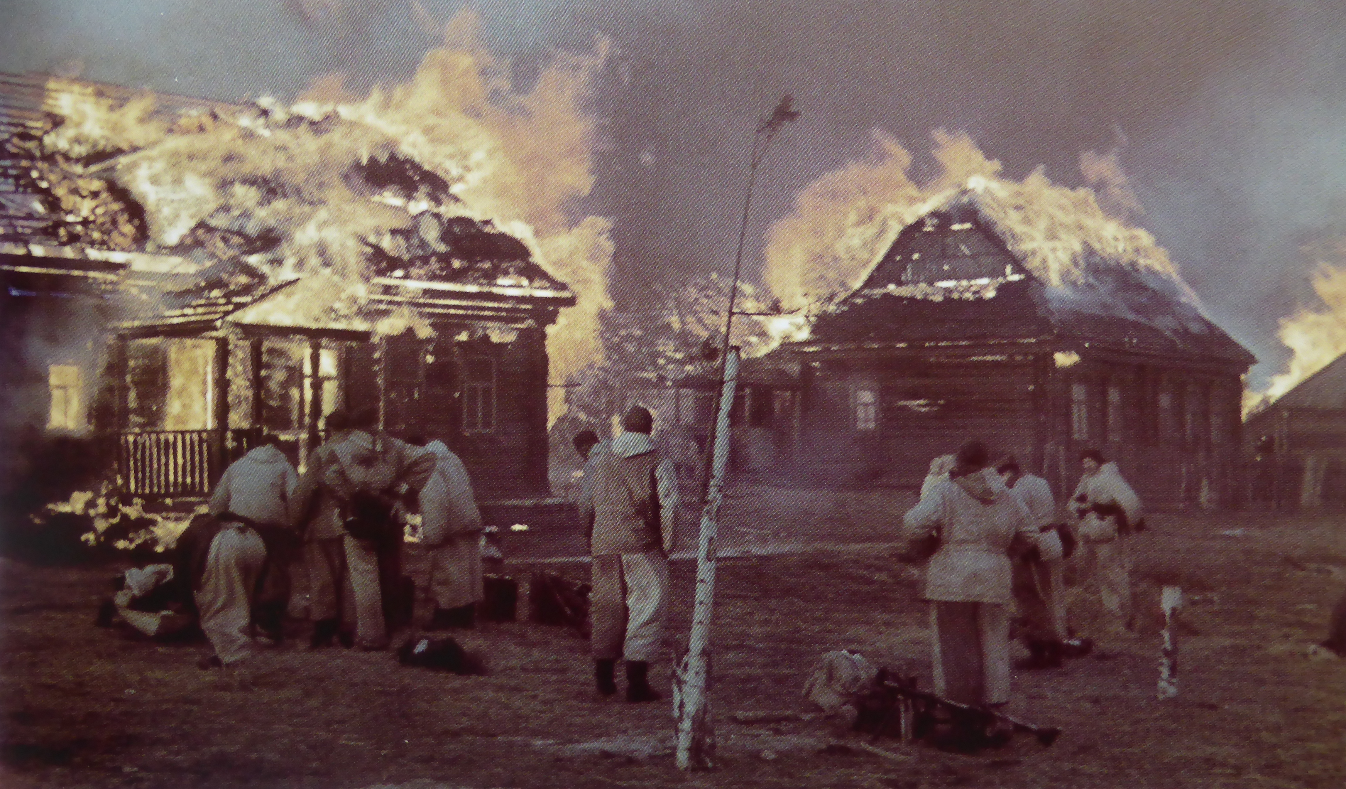 Сожженные деревни второй мировой войны
