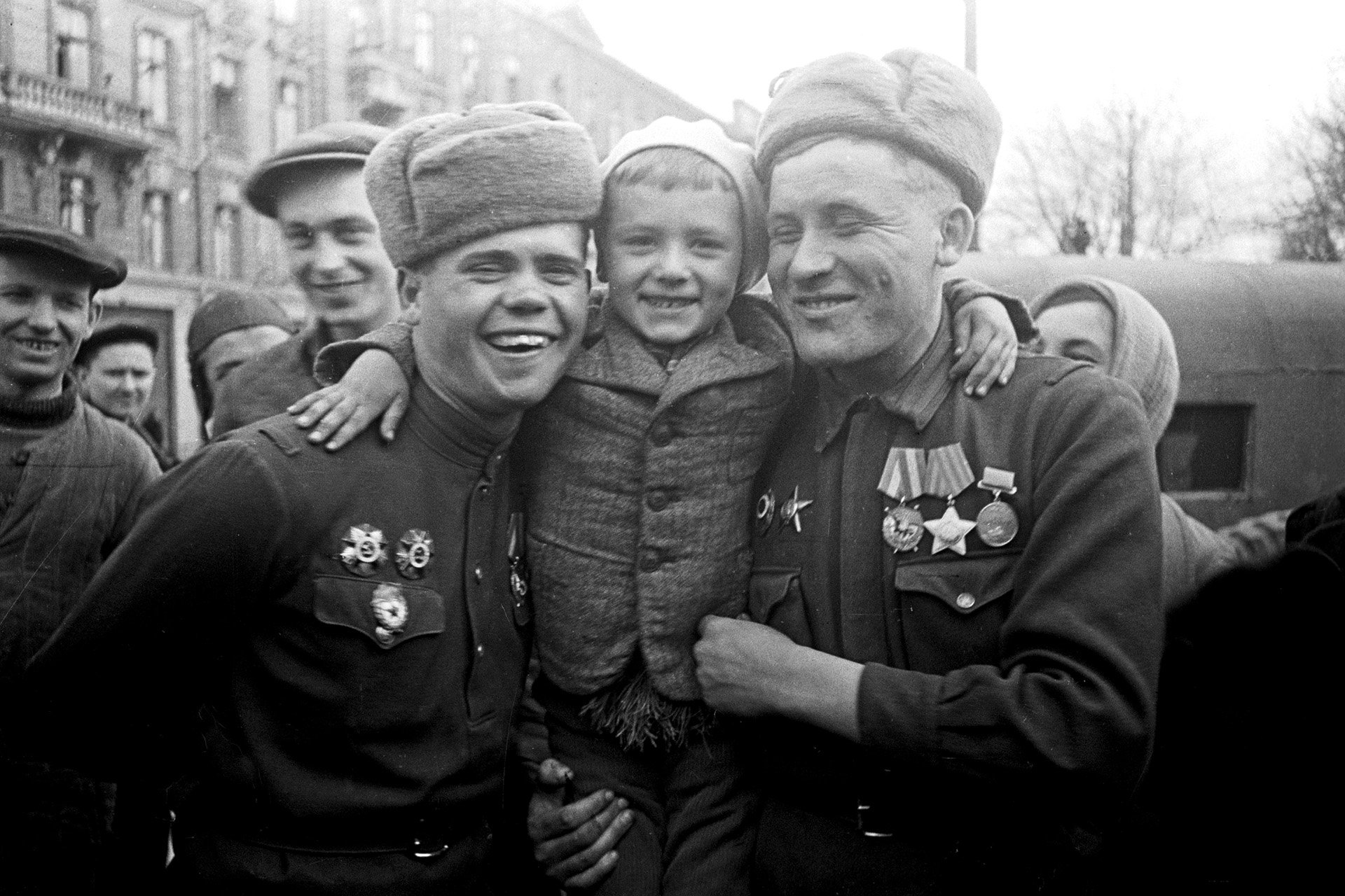 Фото военных лет 1941 1945 победа черно белые
