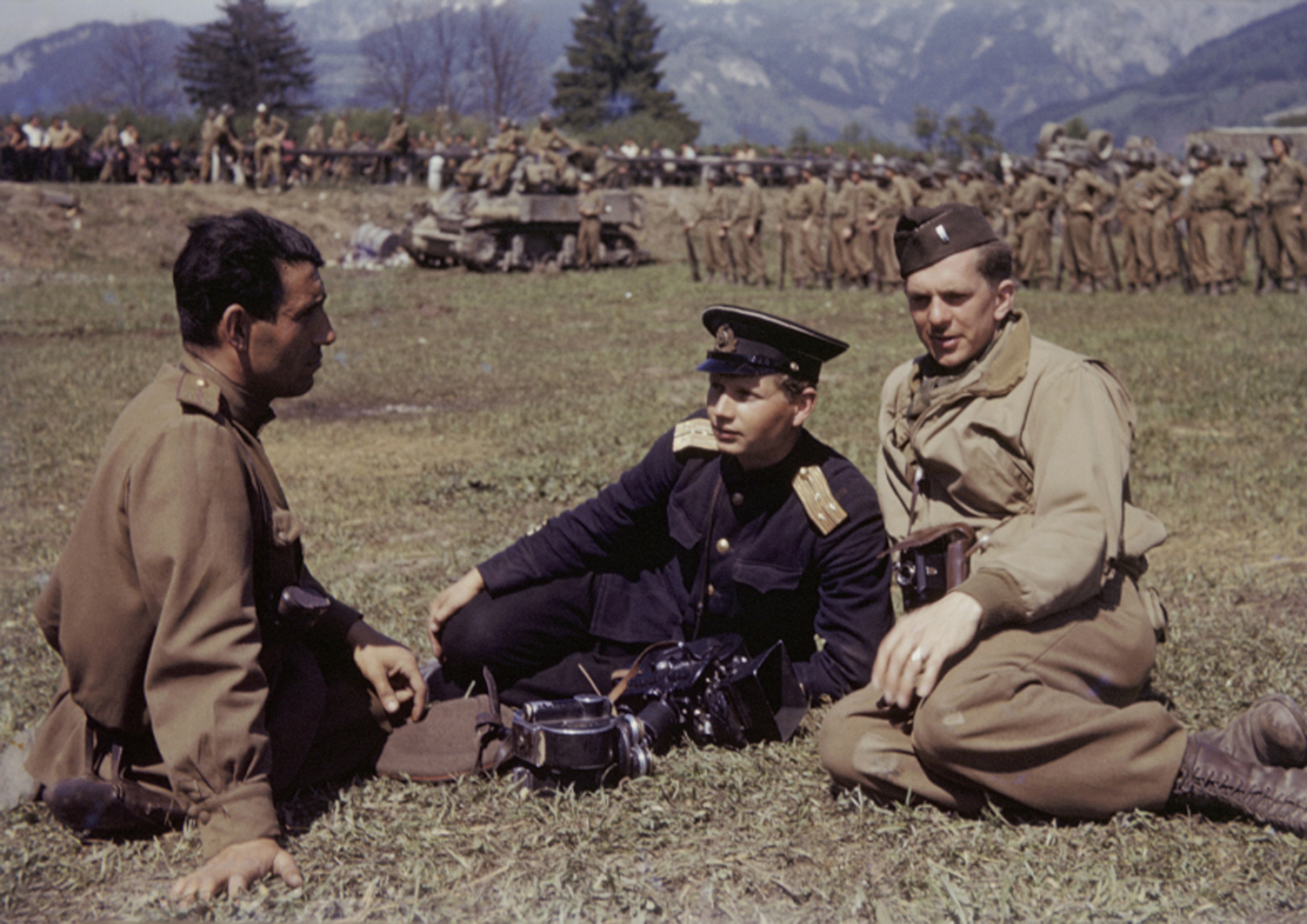 цветные фото второй мировой войны