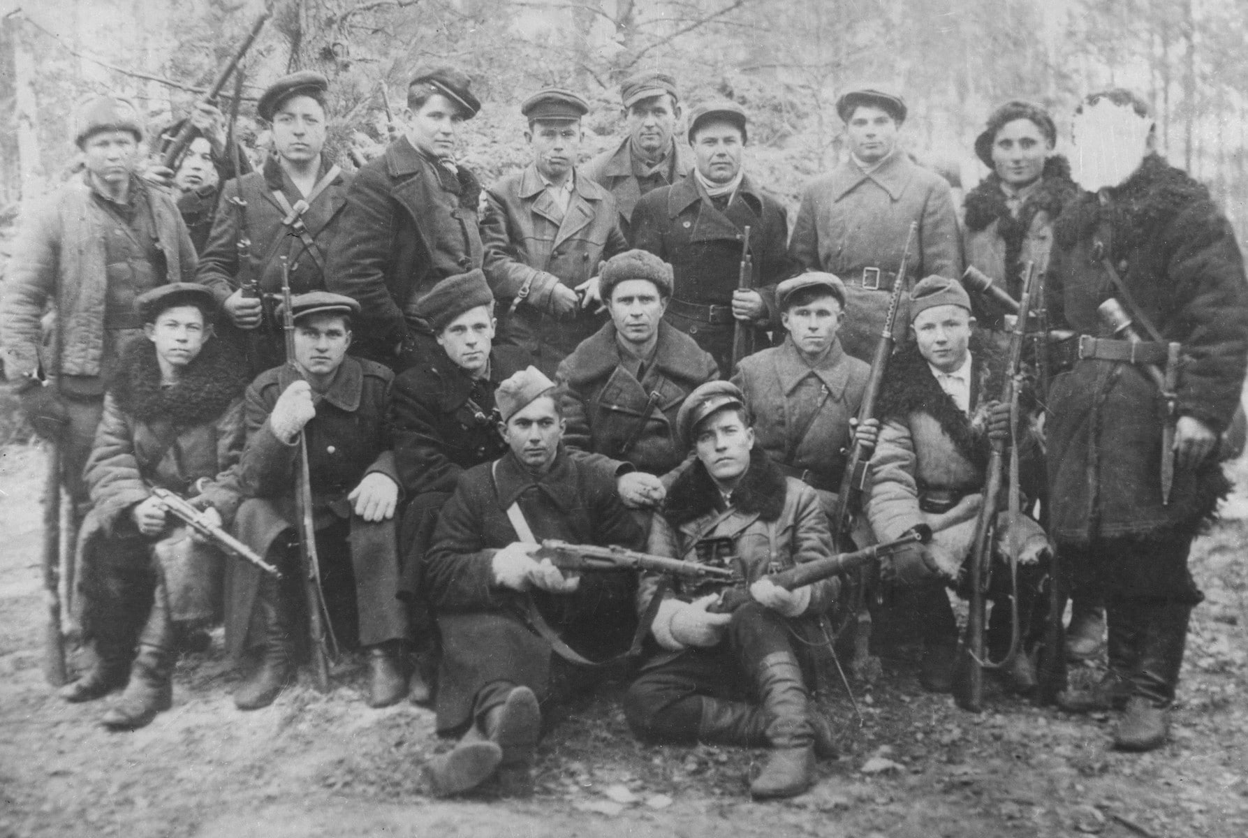 Партизанский отряд Железняк. Карелия 1942 г.
