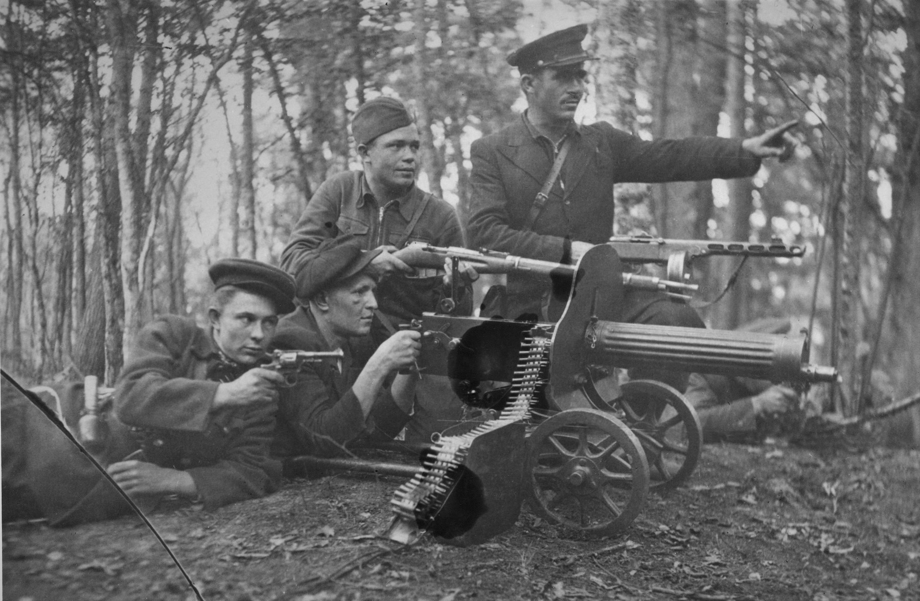 Партизанский отряд в Приднестровье 1943