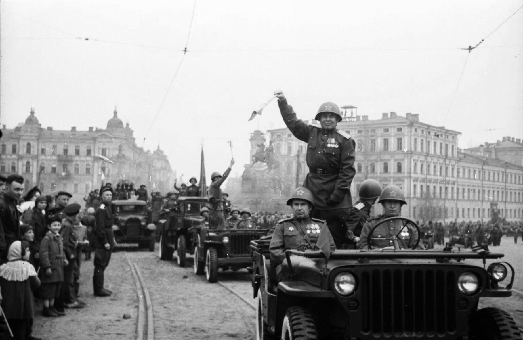 Фото военных лет 1941 1945 победа цветные победные
