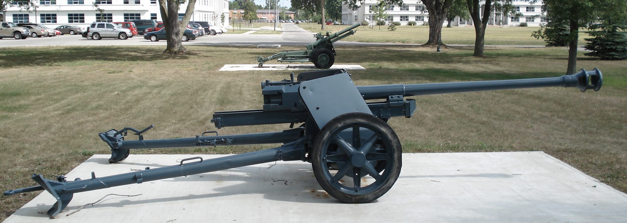 Германская 75мм противотанковая пушка Pak 40