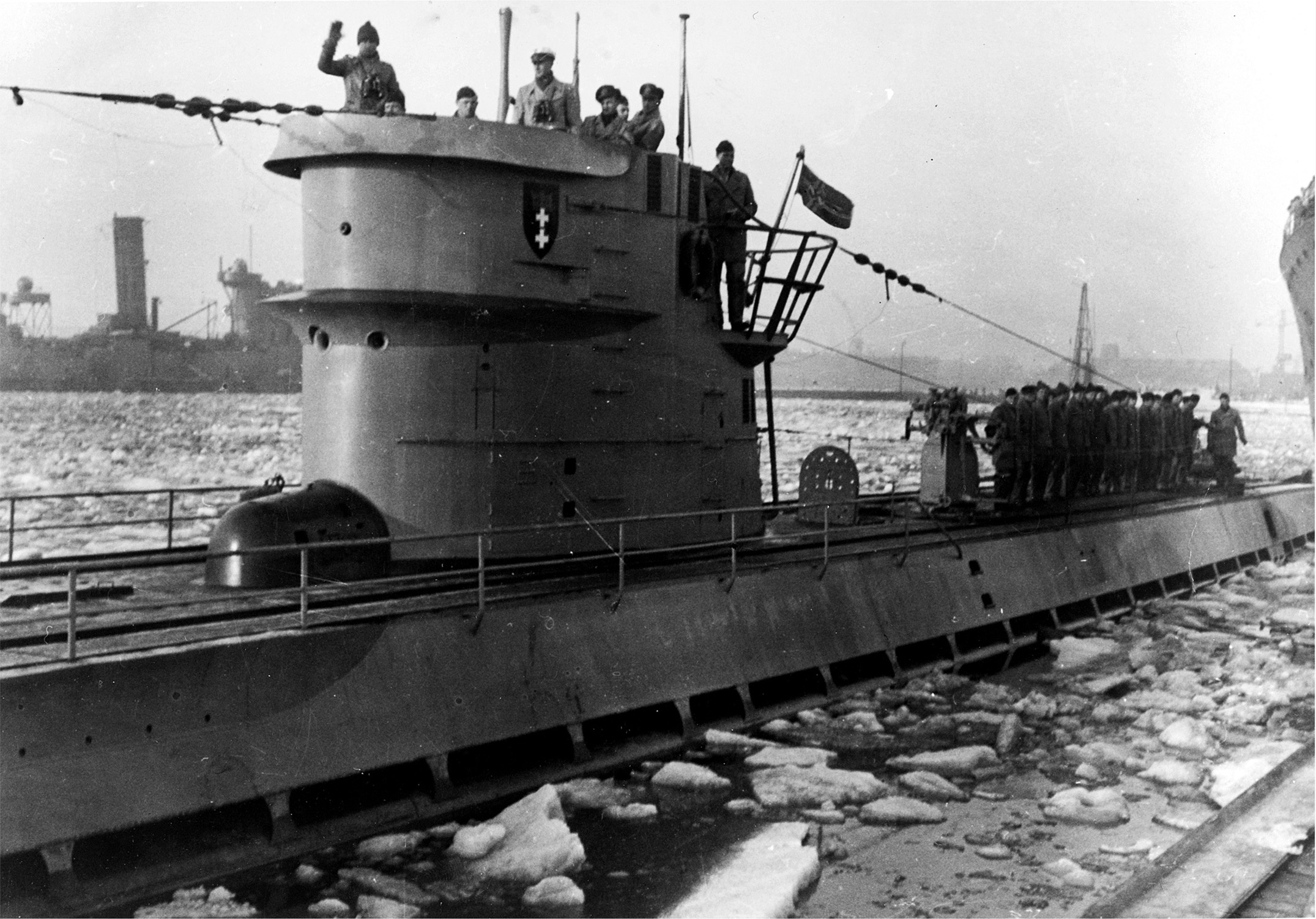 Немецкая подводная лодка 9в
