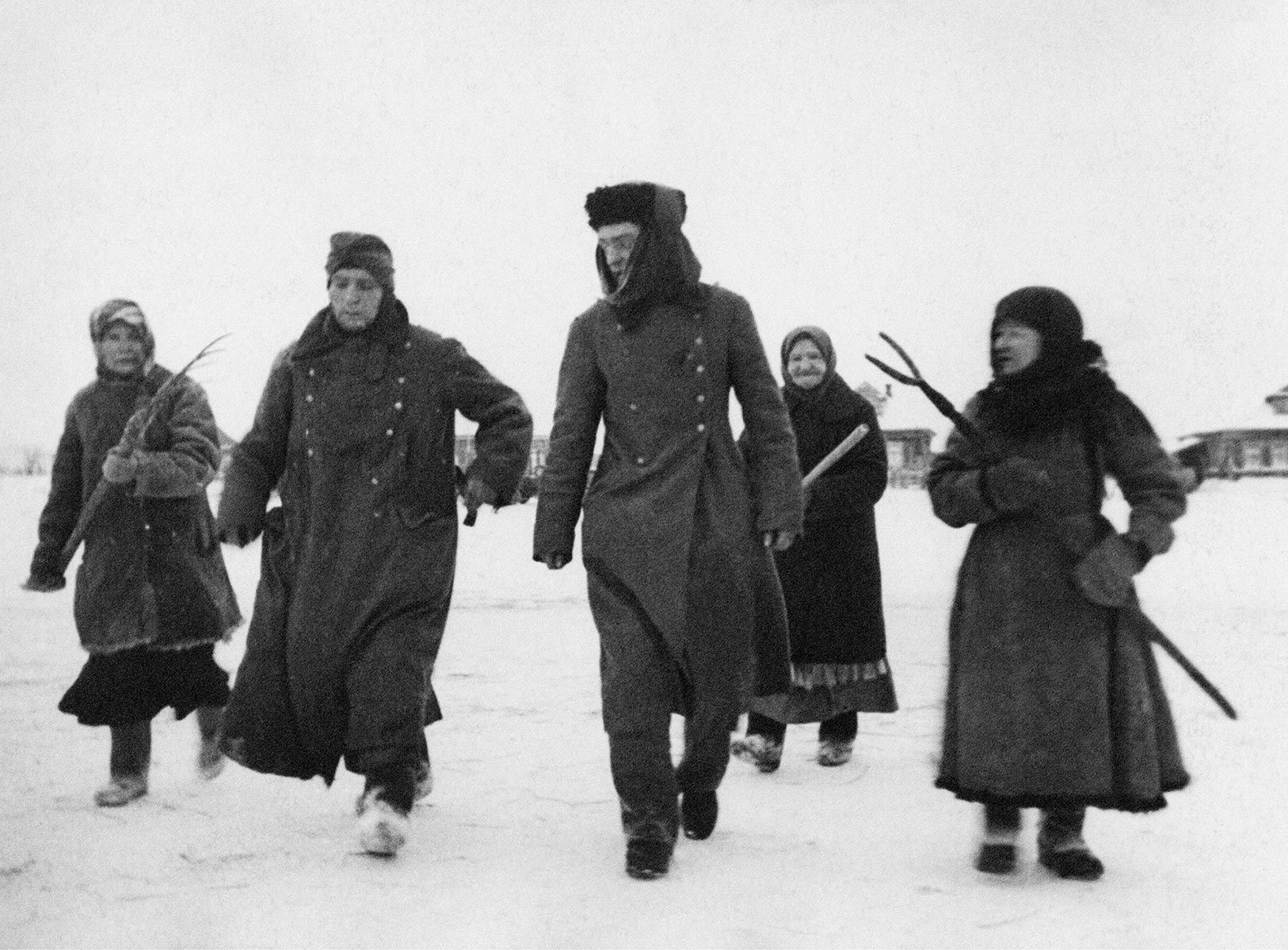 Немцы под сталинградом зимой фото