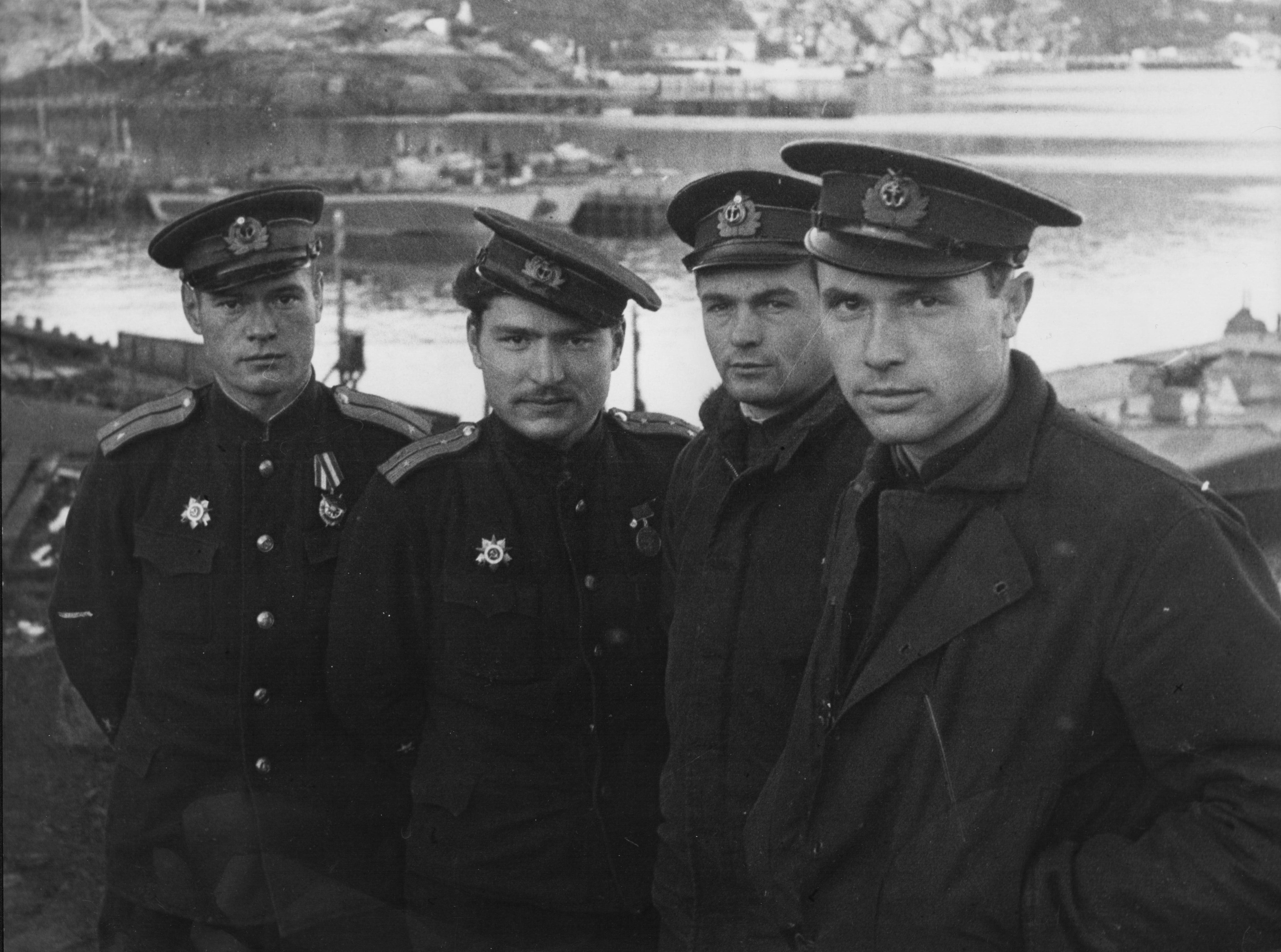 Командир бригады торпедных катеров 1944
