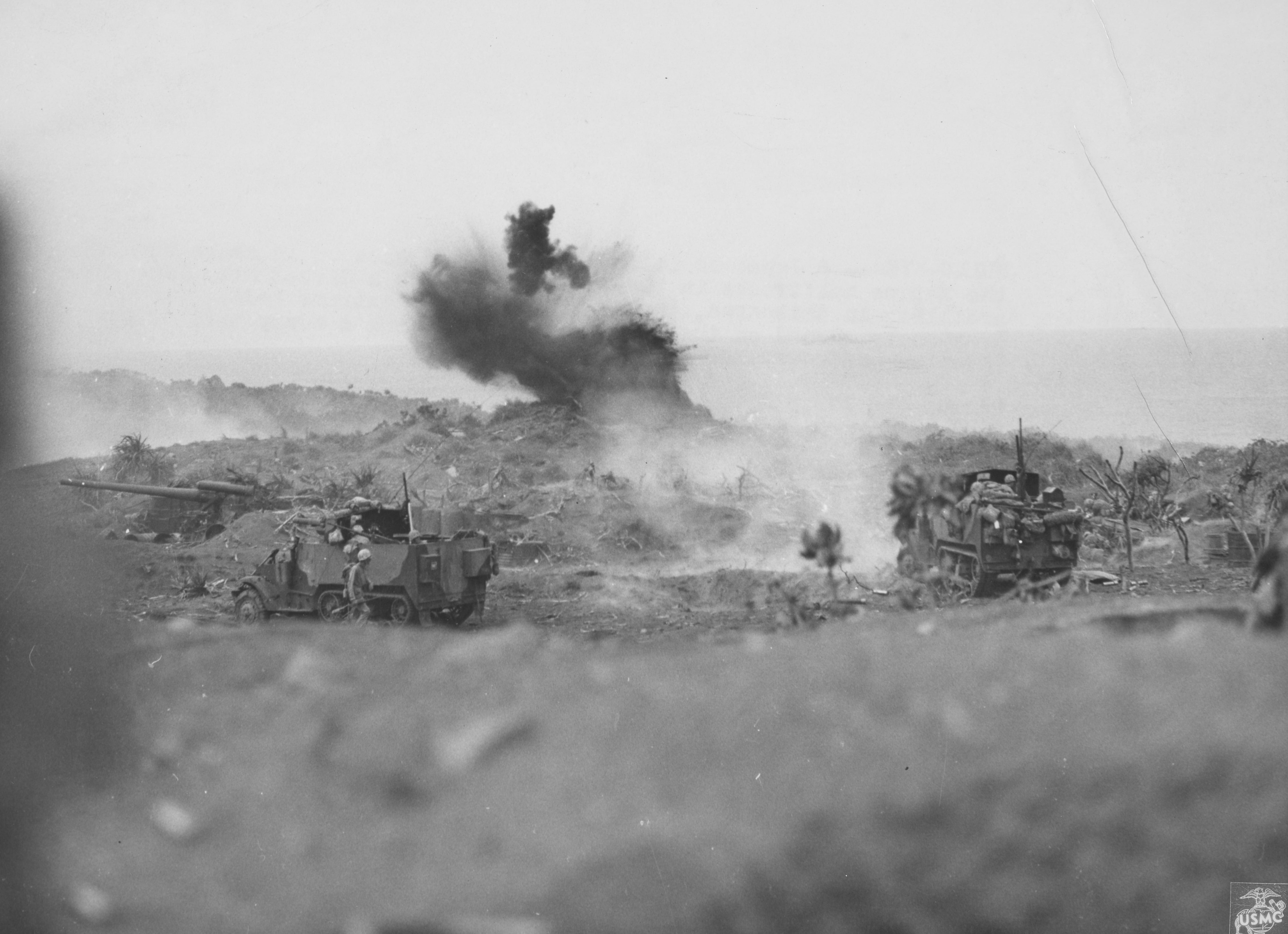 Самые масштабные сражения второй мировой войны. Битва за Японию 1945. U.S. Marines Iwo Jima 1945.
