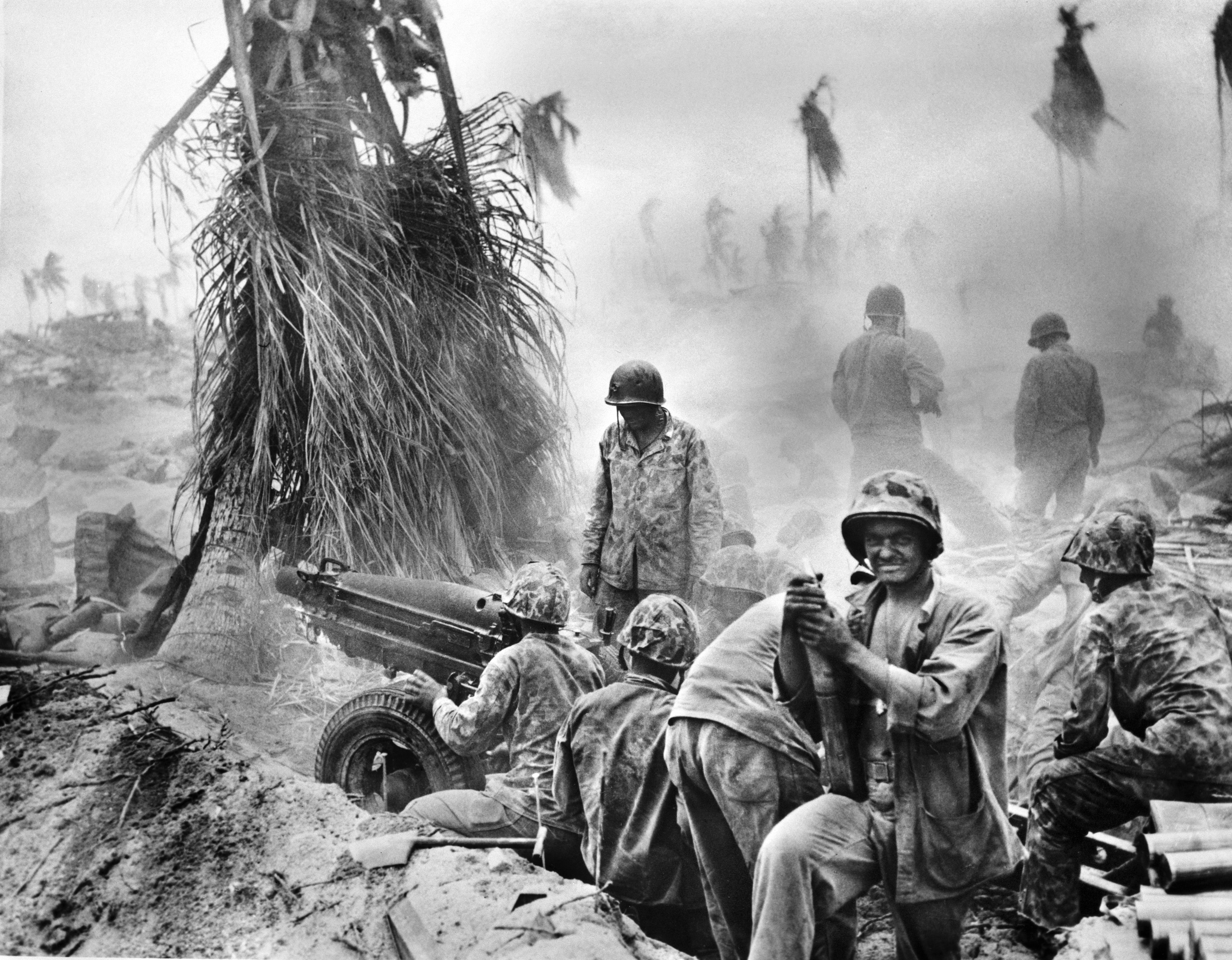 Действия на тихом океане. Гвадалканал вторая мировая. Бои на атолле Тарава 1943.