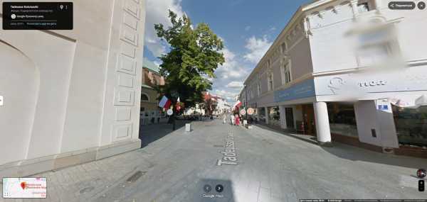 поворот с 3 мая на Т.Костюшко