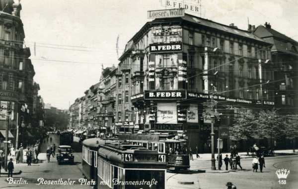 Postcard Berlin Rosenthaler Platz (50268495111)